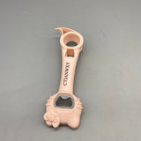 CTIANWXY Jar Opener, 198x33mm, Pink, PP+Stainless Steel – Easy Grip Tool for Bottles, Cans, Jars & Beverage Caps