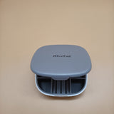 JDveTnd Jewelry Boxes, Gray Portable Storage Box, Made from HIPS+TPR Material