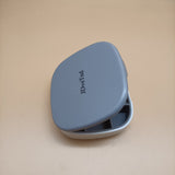 JDveTnd Jewelry Boxes, Gray Portable Storage Box, Made from HIPS+TPR Material
