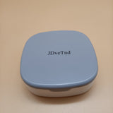 JDveTnd Jewelry Boxes, Gray Portable Storage Box, Made from HIPS+TPR Material
