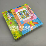 Mikiomie Jigsaw and Manipulative Puzzles – 4-Piece Set, 15x15x0.6cm, Educational Puzzle Toys for Kids Ages 3-6
