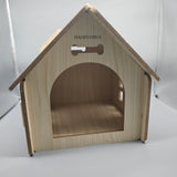 HAODUOHUA Pet Kennel for household pets, 40×39×4.5cm, Ideal for Pets Under 3kg, Durable and Stylish Design