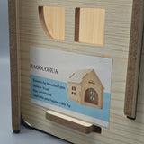 HAODUOHUA Pet Kennel for household pets, 40×39×4.5cm, Ideal for Pets Under 3kg, Durable and Stylish Design