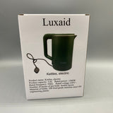Luxaid Kettles, electric, 1500W Fast Boil, 304 Stainless Steel Double-Layer Body, BPA-Free, 220V