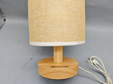 JIESENWEI  LED lamps – Minimalist Style with Lampshade, Energy-Efficient Lighting, Compact 10×10×21cm Design for Bedroom, Living Room, or Office