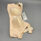 JISHICHUN Ladies' Underwear, Light Yellow, Size 34B – Soft, Breathable Bra for Comfort and Everyday Wear