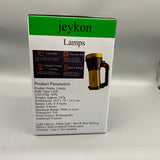 Jeykon Lamps with XPG Chip, Rechargeable, 4 Lighting Modes, Waterproof, 5-8 Hour Battery Life, White, Red & Blue Flashing Lights, USB-C Fast Charging, 500m+ Range