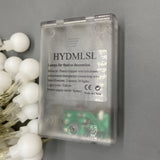 HYDMLSL Lamps for festive decoration - 3m 30 LED String Lights, Yellow Glow, Battery-Powered, Transparent Wire, Copper Wire & Plastic Build