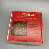 HYDMLSL Lamps for festive decoration - 3m 30 LED String Lights, Yellow Glow, Battery-Powered, Transparent Wire, Copper Wire & Plastic Build
