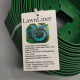 LawnLiner Lawn Edging for Landscaping - 100% New PE Material, Heavy Duty & Flexible, Green Landscape Edging (20FT) - Weather Resistant, Easy to Install for Garden, Yard, Driveway Borders