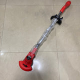 NOBe Lawn Mowers, 600W Power, 24V, Stainless Steel & ABS, Lithium Battery, 2-3 Hour Charge, 160×10cm, Red