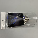 GSTATF Leather Key Chains - Blue, 120x20mm, Lightweight 8g, Durable and Stylish