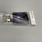 GSTATF Leather Key Chains - Blue, 120x20mm, Lightweight 8g, Durable and Stylish