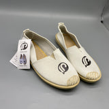 PENICFINE Leisure Shoes, Canvas Upper, PVC Sole, Comfortable & Stylish, US Size 5.5