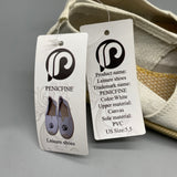 PENICFINE Leisure Shoes, Canvas Upper, PVC Sole, Comfortable & Stylish, US Size 5.5