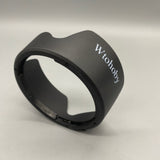Wtohoby Lens Hoods, ABS Plastic Material, Compatible with 82mm Filters & Lens Caps, Thread Interface, Universal Fit