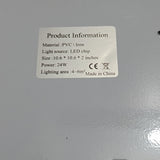 LOGADNCHU Lighting fixtures- Simple and stylish design, high power lighting, 10.6 "X10.6 "x2"
