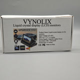 VYNOLIX Liquid crystal display (LCD) monitors – 480x234 Resolution, 12V-36V Input, Cigarette Lighter Power, Compact 4.6×1.2×3.3 Inch Display for Car & Backup Camera