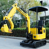 DigMaster Earth moving machines, namely, excavators, Powerful Earth Moving Machines in Yellow (Without Cover)