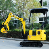 DigMaster Earth moving machines, namely, excavators, Powerful Earth Moving Machines in Yellow (Without Cover)