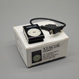 XESCOE MP3 Player – Compact 2.8×1.2×4cm, Supports Up to 16GB Card, 120mAh Battery, Dual-Channel Earphone Input, 20Hz-20kHz Frequency Response