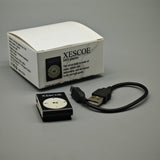 XESCOE MP3 Player – Compact 2.8×1.2×4cm, Supports Up to 16GB Card, 120mAh Battery, Dual-Channel Earphone Input, 20Hz-20kHz Frequency Response