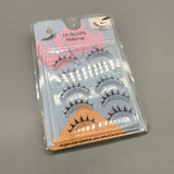 DUSGXPS Make-up - 5 Pairs, Natural Look, Comfortable Fit, Segment Design for Seamless Application