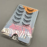 DUSGXPS Make-up - 5 Pairs, Natural Look, Comfortable Fit, Segment Design for Seamless Application