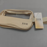 XYH Make-up bags sold empty-Stylish Yellow Design,Stain-Resistant and Durable,Travel-Friendly and Portable