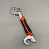 ElvnyBro Manually Operated Hand Wrench, High-Carbon Steel, Adjustable 180° Open Design, Precision Anti-Slip Grip