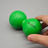 LRUSEIFE Massage Ball – Deep Tissue Myofascial Release, Solid TPR Material, Green, 12.1×6.1cm, 120g, Muscle Recovery & Pain Relief