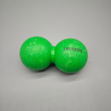 LRUSEIFE Massage Ball – Deep Tissue Myofascial Release, Solid TPR Material, Green, 12.1×6.1cm, 120g, Muscle Recovery & Pain Relief