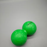 LRUSEIFE Massage Ball – Deep Tissue Myofascial Release, Solid TPR Material, Green, 12.1×6.1cm, 120g, Muscle Recovery & Pain Relief