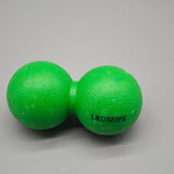 LRUSEIFE Massage Ball – Deep Tissue Myofascial Release, Solid TPR Material, Green, 12.1×6.1cm, 120g, Muscle Recovery & Pain Relief