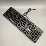 HEEGEAK Mechanical Computer Keyboard – 20 Million Keystroke Lifespan, Spill-Resistant with Drainage Holes, 439x138x22mm, Black