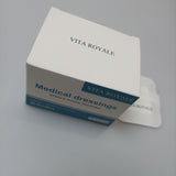 VITA ROYALE Medical Dressings - Sterile Wound Dressing, Mercury and Lead Free, Colorless, 50 Pcs/Box, 2.36*2.75 Inches