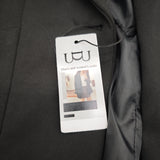 UDU Men's and women's coats – Black Polyester Jacket, Size M, Stylish & Lightweight, Warm & Comfortable, Perfect for Casual & Formal Wear