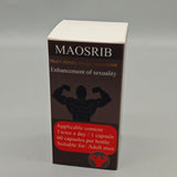 MAOSRIB Men's Dietary Energy Supplement, 60 Capsules with Wild Maca, Ginseng, Epimedium, Guarana & Saw Palmetto – Daily Herbal Formula for Vitality & Stamina