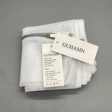 GUHAMN Mesh bags for storage, 60x50cm, White Polyester Material, Breathable, Durable, Perfect for Organizing Clothes, Toys, and Laundry