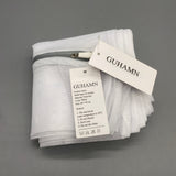 GUHAMN Mesh bags for storage, 60x50cm, White Polyester Material, Breathable, Durable, Perfect for Organizing Clothes, Toys, and Laundry