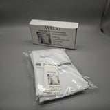 AVELIO Mesh bags for washing laundry – 60x50cm, Durable Polyester, White, Protective Wash Bag for Delicates, Clothes & Lingerie