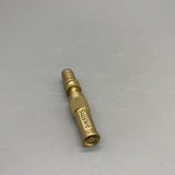 Suiswe Metal Fittings for Pipes, Gold-Plated Spray Nozzle, 9×2.5 inch, Surface Polished, 1/2 Inch Thread, Durable Metal Construction