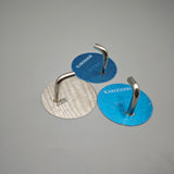 KAROGOGH Metal Garment Hooks – 304 Stainless Steel – Waterproof & Rustproof – No-Drill Installation – 45×25mm – Strong & Durable