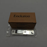 Eockatoo Polished Stainless Steel Metal Latches - Easy Installation, 53mm Hole Spacing, Ideal for Wooden Doors and Cabinets