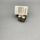 AquaNeurk Metal Pipe Fittings, 34×25mm Stainless Steel, Durable & Lightweight, 53.9g Tested Weight