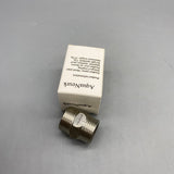 AquaNeurk Metal Pipe Fittings, 34×25mm Stainless Steel, Durable & Lightweight, 53.9g Tested Weight