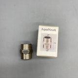 AquaNeurk Metal Pipe Fittings, 34×25mm Stainless Steel, Durable & Lightweight, 53.9g Tested Weight