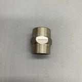 AquaNeurk Metal Pipe Fittings, 34×25mm Stainless Steel, Durable & Lightweight, 53.9g Tested Weight