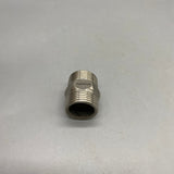 AquaNeurk Metal Pipe Fittings, 34×25mm Stainless Steel, Durable & Lightweight, 53.9g Tested Weight