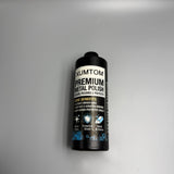 XUMTOM Metal Polishes Professional Multi Surface Spray Cleaner and Degreaser Cuts Heavy Grease Road Film Automotive Detailing Polish Safe on Paint Clear Coats and Plastics for Aluminum Chrome Stainless Steel Wheels 350ml
